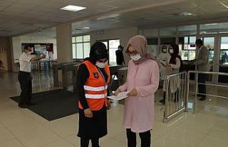 YKS provası gerçeğinden farksızdı, geç kalan...