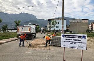 Yunusemre Belediyesinden tam kapanmada yoğun çalışma