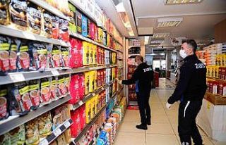 Zabıta marketleri mercek altına aldı