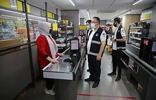 Zabıtadan zincir marketlere bilgilendirme