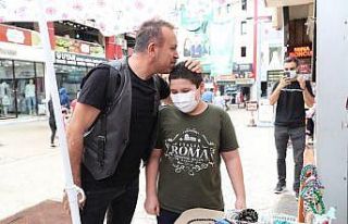 13 yaşındaki Barış’a Haluk Levent sürprizi