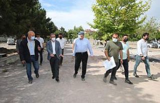 15 Temmuz Şehitler Parkı’nda hummalı çalışma