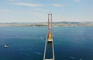 1915 Çanakkale Köprüsü’nde kedi yolundaki köprülerin...