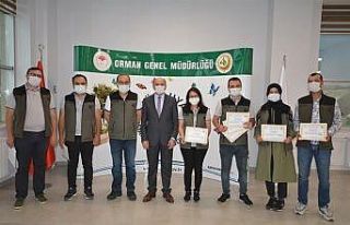 2020 Yılının En’lerine teşekkür belgesi