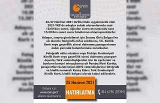 2021-YKS’de, TYT’ye 2 milyon 592 bin 579 aday...