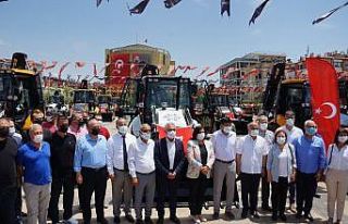 22 milyonluk yeni iş makineleri, Aydınlıların...