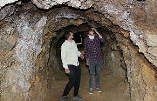 420 metre uzunluğundaki tünel lokantaya, yemeğe...