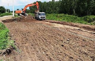 5 mahallede yeni yol çalışması
