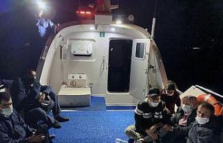 6 düzensiz göçmen kurtarıldı