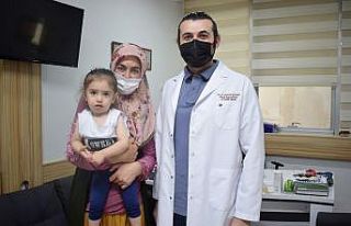 6 parmaklı bebeğe ANKA’da başarılı operasyon