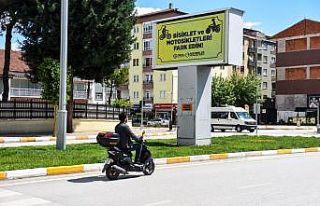 7’den 70’e bisiklet kullanan ilçede kazalara...