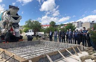 93 Harbi anıtı temeli dualarla atıldı