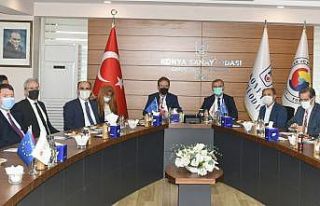 AB Büyükelçisinden KSO’ya ziyaret