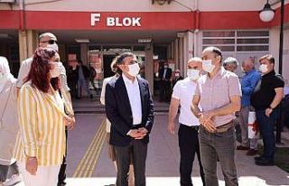 Açık kapı inşaatında yapılan çalışmalar incelendi