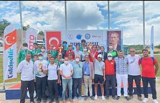 Adanalı kanocular Türkiye Şampiyonu