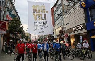 Adapazarı’nda pedallar kurtuluş için çevrildi