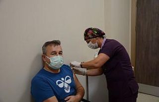 ADÜ’de Biontech aşısı yapılmaya başlandı