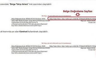 ADÜ’de E-Devlet üzerinden ’belge doğrulama...