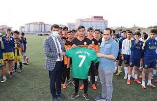 Ağrı GSİM’den Amatör Kulüplere malzeme desteği