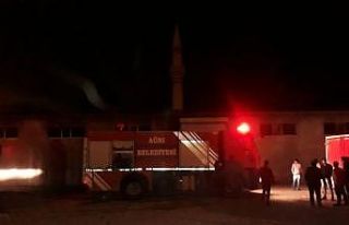 Ağrı’da çıkan yangın söndürüldü