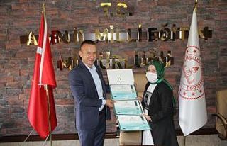 Ağrı’da eTwinning ödül töreni