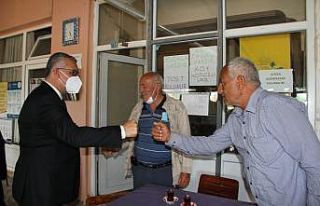 Ahlatcı’dan Laçin’de esnaf turu