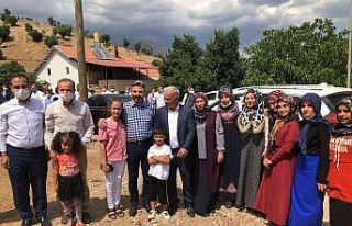 AK Parti heyeti karış karış gezdi