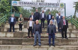 AK Parti ilçe başkanları Osmaneli’nde buluştu