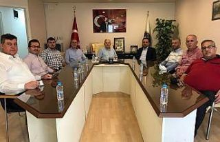 AK Parti’li Baybatur, Birlik Başkanı Çınar ile...