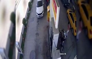 Akaryakıt istasyonunda faciadan dönüldü
