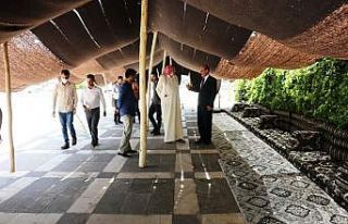 Akçakale’de turnuva öncesi hazırlık başladı