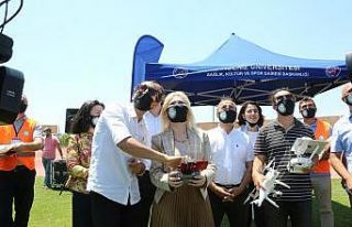 Akdeniz Üniversitesinin güvenliğini artık droneli...