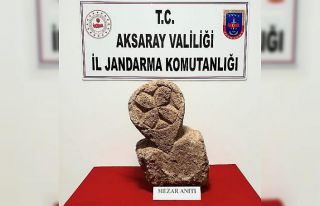 Aksaray jandarmadan tarihi eser kaçakçılarına...