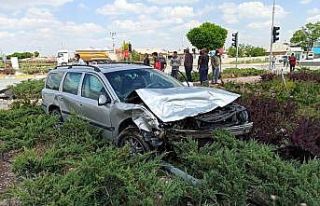 Aksaray’da otomobiller çarpıştı: 3 yaralı