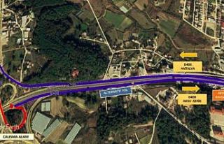 Aksu ilçesi Isparta katlı kavşağı trafiğe kapatılacak