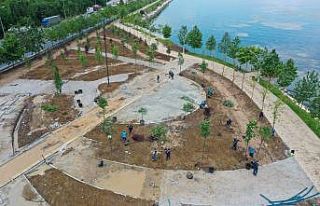 Aktif Park şekillenmeye başladı