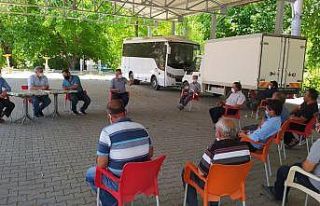 Alabalık yetiştiricileri kuraklığa karşı bilgilendirildi