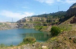 Alaplı yapay gölet tehlike saçıyor