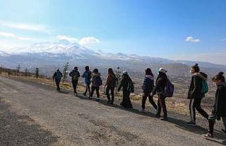 Ali Dağı’nda haftanın 6 günü yürüyüş organizasyonu...