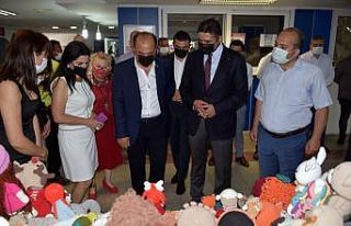 Aliağa’da el emeği ürünler görücüye çıktı