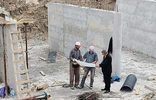 Altıntaş’ta yeni köprü yapımı
