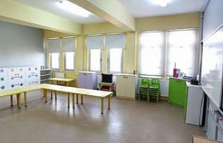 Anaokulu baştan aşağıya yenilendi