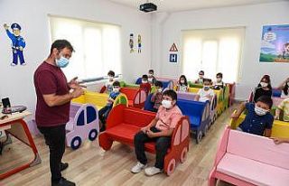 Ankara’da çocuklara trafik aşısı