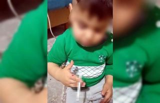 Annenin çocuğuna işkencesi kamerada