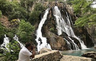 Antalya’nın gizli güzelliği ’Uçansu Şelalesi...