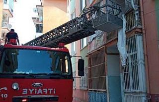 Apartman dairesinde patlama: 1 yaralı