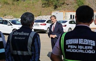 Asfalt sezonu dualarla açıldı