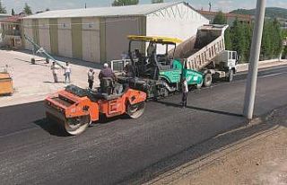 Asfaltlama çalışmaları devam ediyor