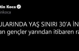 Aşı randevularında yaş sınırı 30’a indi