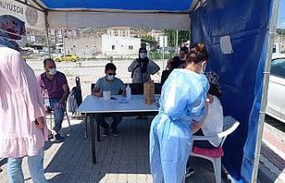 Aşı uygulama noktaları kuruldu